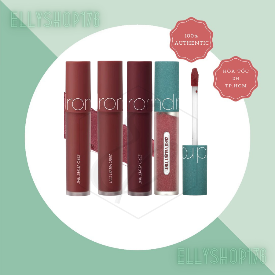 Son kem lì Romand Zero Velvet Tint